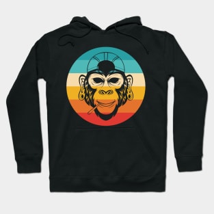 Monkey Music Retro Hoodie